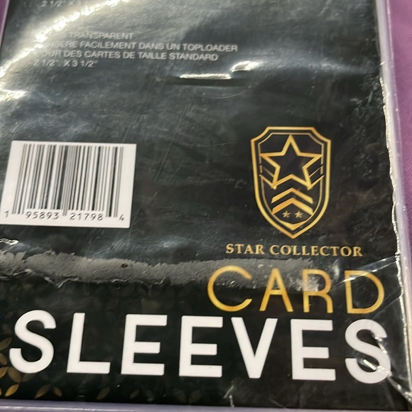 NEW 100 count card sleeves protectors for trading cards Pokémon nhl nba nfl - Picture 6 of 6